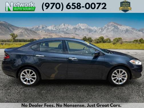 Maximum Steel Metallic Clearcoat 2013 Dodge Dart Limited