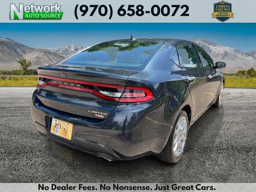 Maximum Steel Metallic Clearcoat 2013 Dodge Dart Limited