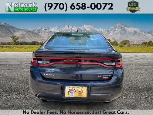 Maximum Steel Metallic Clearcoat 2013 Dodge Dart Limited