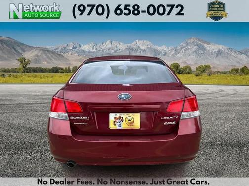 Ruby Red Pearl 2011 Subaru Legacy Premium