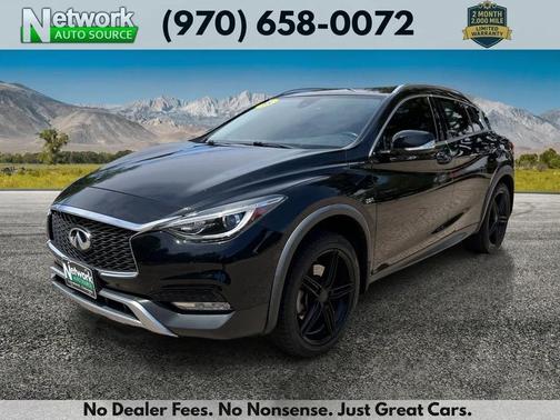 Black 2018 INFINITI QX30 Premium
