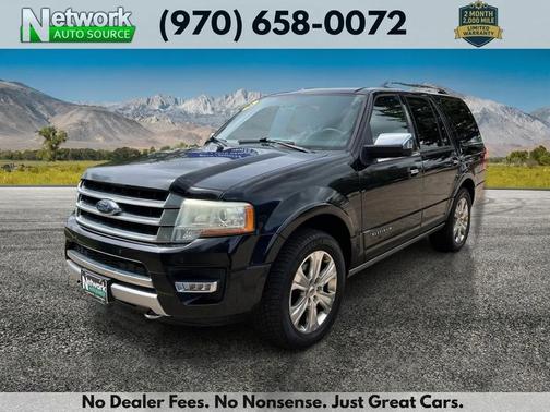Shadow Black 2016 Ford Expedition Platinum