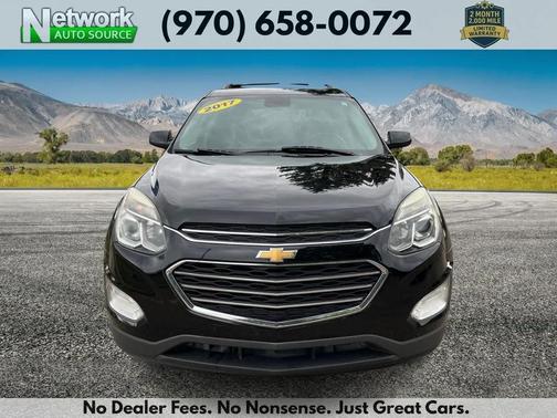 Black 2017 Chevrolet Equinox 1LT