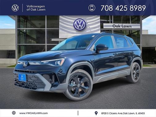 2025 Volkswagen Taos 1.5T SE Black