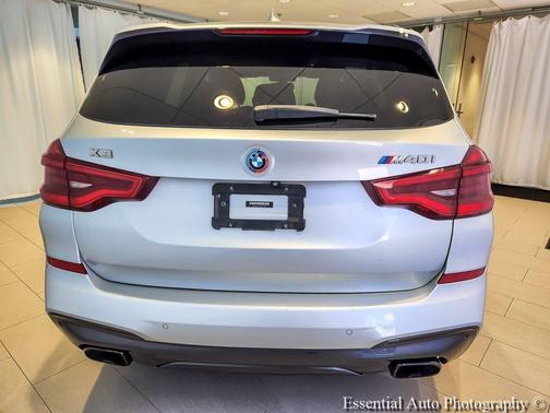 Glacier Silver Metallic 2018 BMW X3 M40i