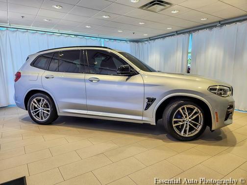 Glacier Silver Metallic 2018 BMW X3 M40i