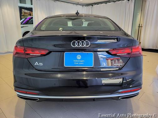 Mythos Black Metallic 2021 Audi A5 40 Premium Plus