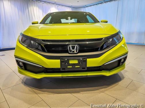 Tonic Yellow Pearl 2019 Honda Civic EX