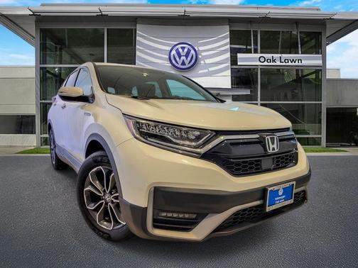 Platinum White Pearl 2021 Honda CR-V Hybrid EX