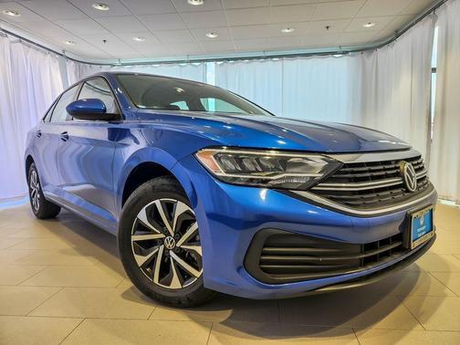Rising Blue Metallic 2023 Volkswagen Jetta 1.5T S