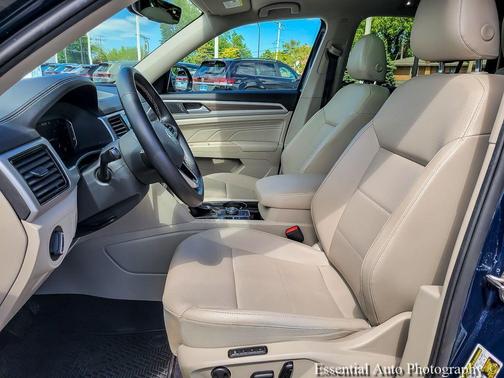Tourmaline Blue Metallic 2021 Volkswagen Atlas 2.0T SEL