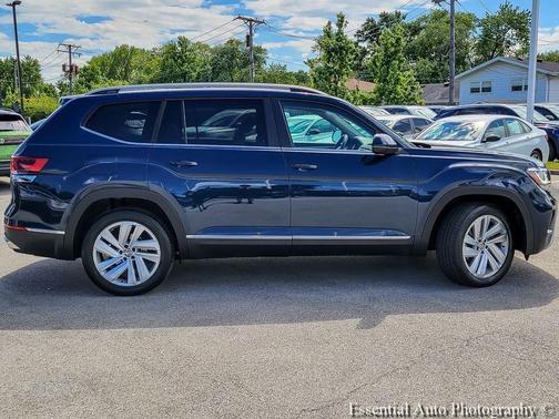 Tourmaline Blue Metallic 2021 Volkswagen Atlas 2.0T SEL