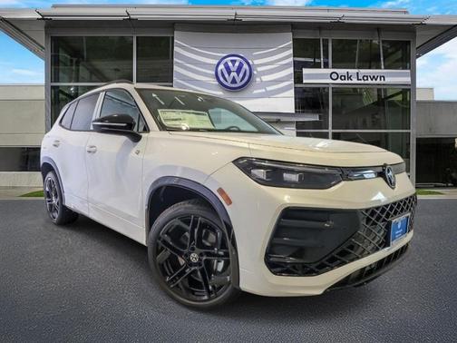 Opal White Pearl 2026 Volkswagen Tiguan 2.0T SE R-Line Black