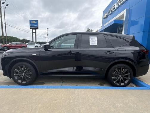 Black 2025 Acura MDX A-Spec