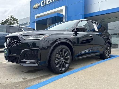 Black 2025 Acura MDX A-Spec