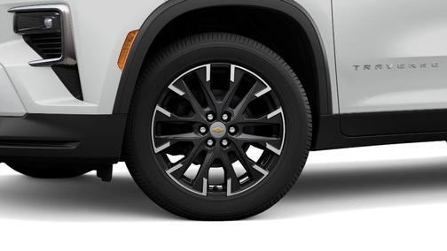 Summit White 2026 Chevrolet Traverse LT