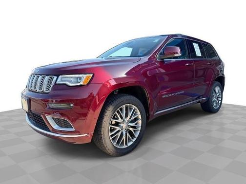 Red 2018 Jeep Grand Cherokee Summit