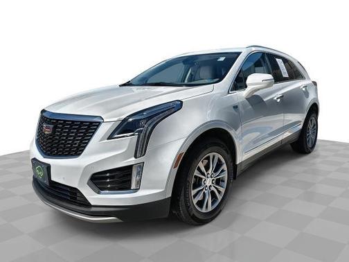 Crystal White Tri-Coat 2023 Cadillac XT5 Premium Luxury