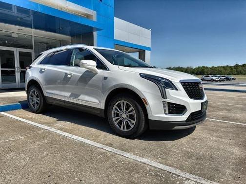 Crystal White Tri-Coat 2023 Cadillac XT5 Premium Luxury