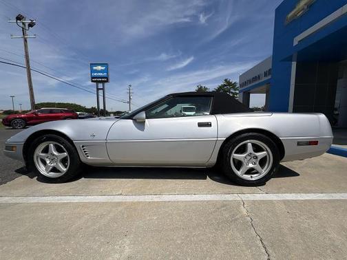 Silver 1996 Chevrolet Corvette