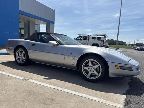 Silver 1996 Chevrolet Corvette