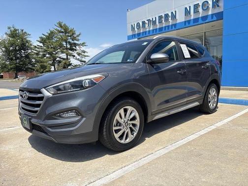 Coliseum Gray 2018 Hyundai TUCSON SEL