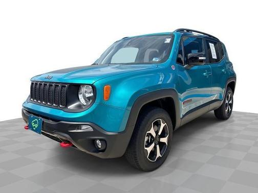 Teal 2022 Jeep Renegade Trailhawk