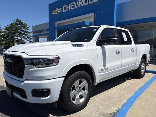 White 2025 RAM 1500 Big Horn/Lone Star