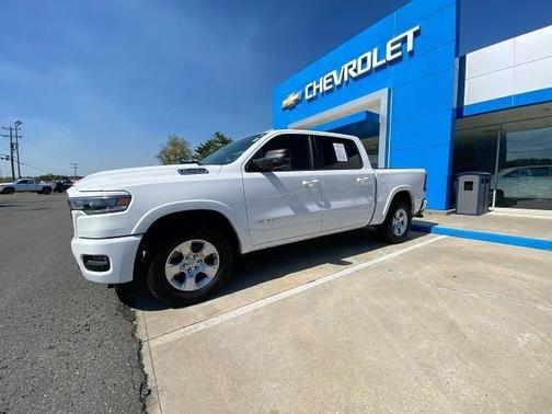 White 2025 RAM 1500 Big Horn/Lone Star