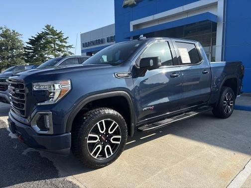 Pacific Blue Metallic 2019 GMC Sierra 1500 AT4