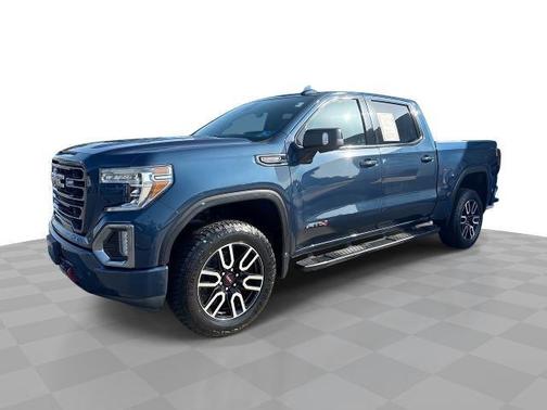 Pacific Blue Metallic 2019 GMC Sierra 1500 AT4