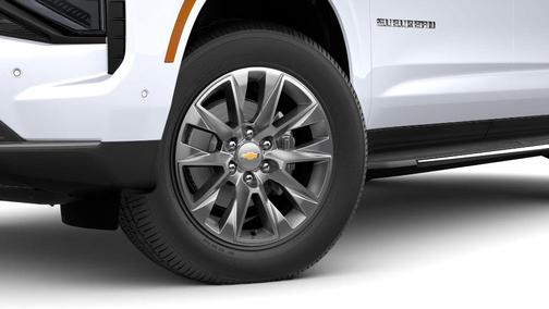 Polar White 2026 Chevrolet Suburban Premier