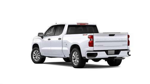 Summit White 2026 Chevrolet Silverado 1500 Custom
