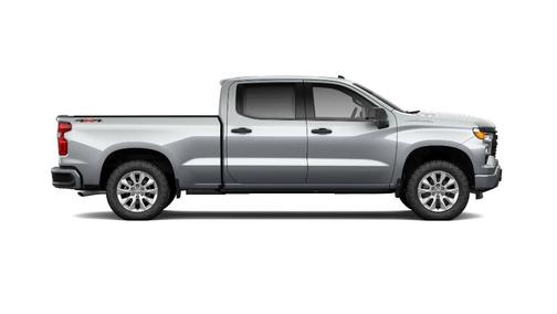 Sterling Gray Metallic 2026 Chevrolet Silverado 1500 Custom