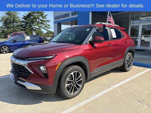 Crimson Metallic 2025 Chevrolet Trailblazer LT