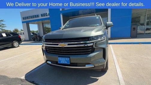 Silver Sage Metallic 2023 Chevrolet Tahoe LT