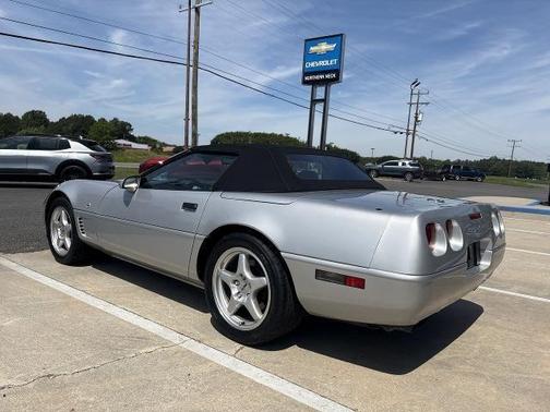 Silver 1996 Chevrolet Corvette