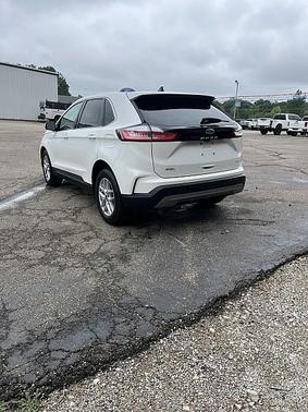 Star White Metallic Tri-Coat 2024 Ford Edge SEL