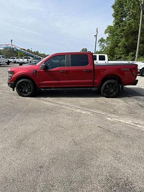 Rapid Red Metallic Tinted Clearcoat 2024 Ford F-150 STX