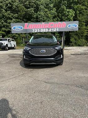 Agate Black Metallic 2023 Ford Edge SEL