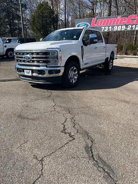 Star White Metallic Tri-Coat 2026 Ford F-250 Lariat
