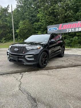 Agate Black Metallic 2024 Ford Explorer ST