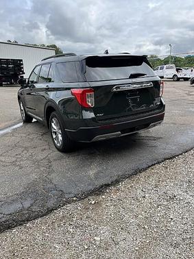 Forged Green Metallic 2023 Ford Explorer XLT
