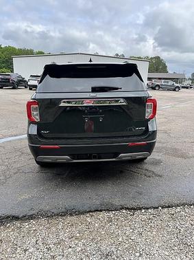 Forged Green Metallic 2023 Ford Explorer XLT