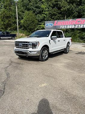 Star White Metallic Tri-Coat 2023 Ford F-150 Lariat