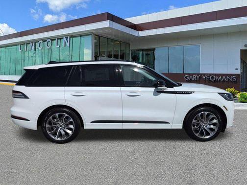 White 2026 Lincoln Aviator Premiere