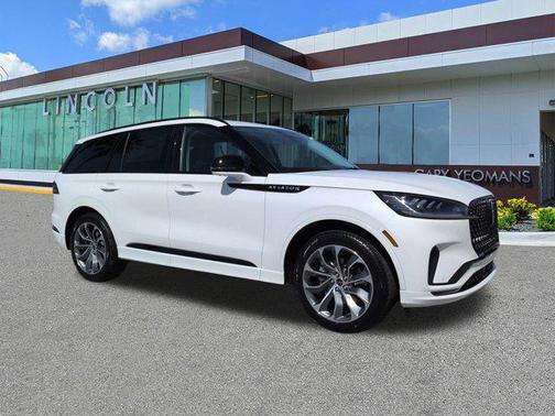 White 2026 Lincoln Aviator Premiere