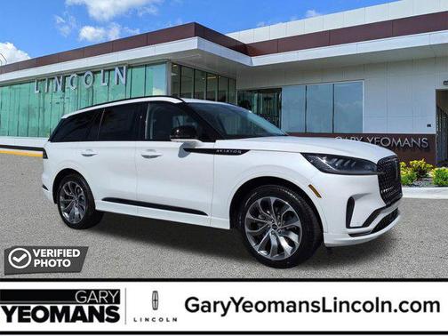 White 2026 Lincoln Aviator Premiere