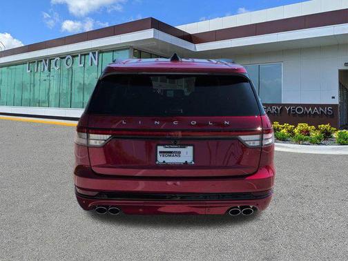 Red Carpet Metallic Tinted Clearcoat 2026 Lincoln Aviator Reserve