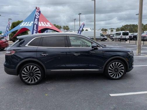 Rhapsody Blue Metallic 2019 Lincoln Nautilus Black Label